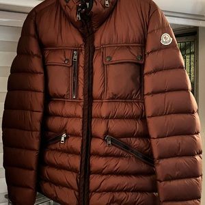 Moncler Mens Quilted Down Jacket w/ hidden Hoodie  - Size 3